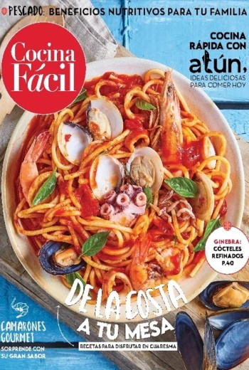 Revista Cocina Fácil México Marzo 2025 pdf