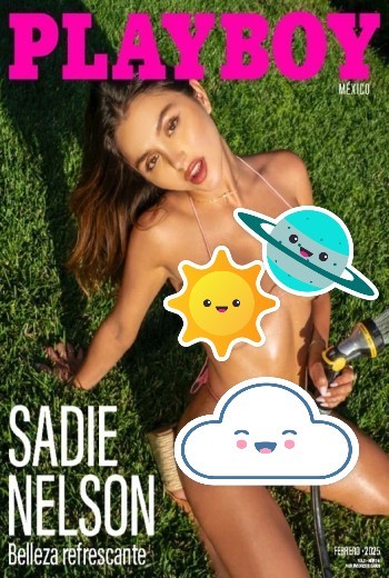 Revista PlayBoy México Febrero 2025, Sadie Nelson pdf gratis