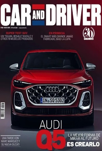 Revista Car and Driver España núm. 328 Abril-Marzo 2025 pdf